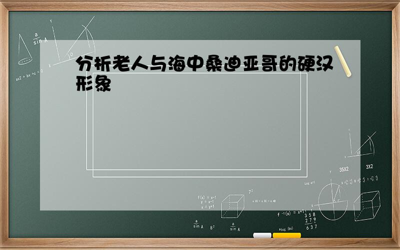 分析老人与海中桑迪亚哥的硬汉形象