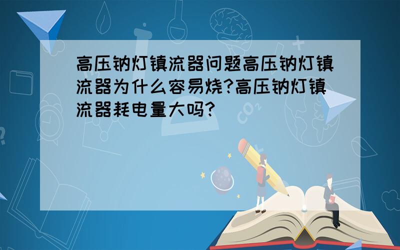 高压钠灯镇流器问题高压钠灯镇流器为什么容易烧?高压钠灯镇流器耗电量大吗?