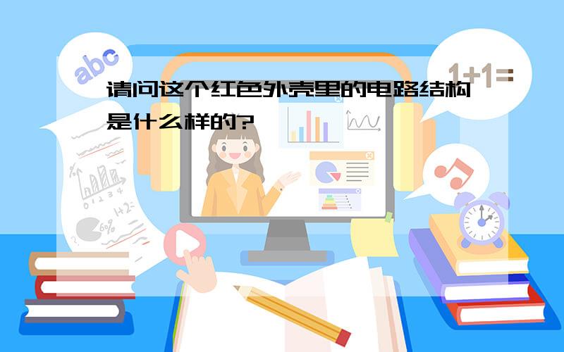 请问这个红色外壳里的电路结构是什么样的?