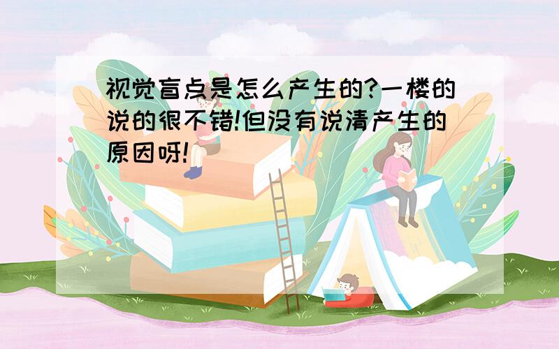 视觉盲点是怎么产生的?一楼的说的很不错!但没有说清产生的原因呀!