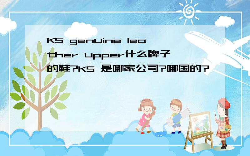 KS genuine leather upper什么牌子的鞋?KS 是哪家公司?哪国的?