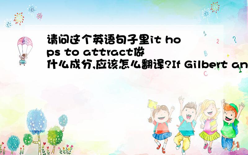 请问这个英语句子里it hops to attract做什么成分,应该怎么翻译?If Gilbert and the Philharmonic are to succeed, they must first change the relationship between America’s oldest orchestra and the new audience it hops to attract.看