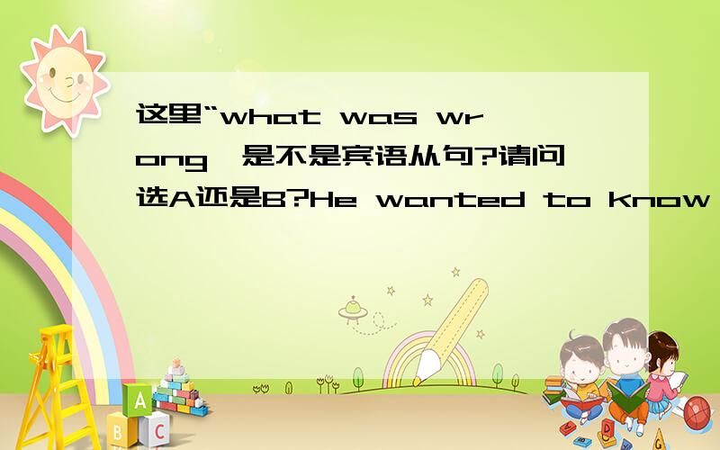 这里“what was wrong