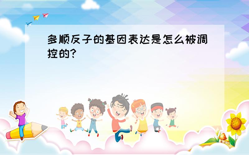 多顺反子的基因表达是怎么被调控的?