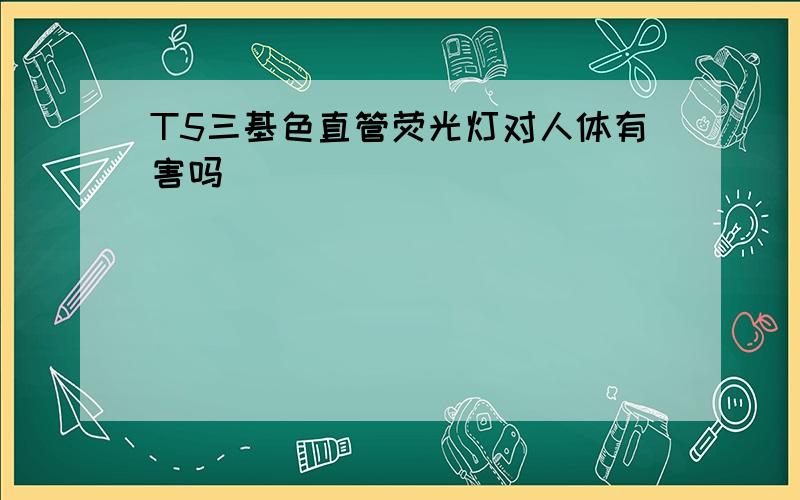 T5三基色直管荧光灯对人体有害吗