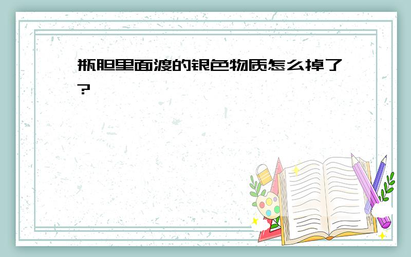 瓶胆里面渡的银色物质怎么掉了?