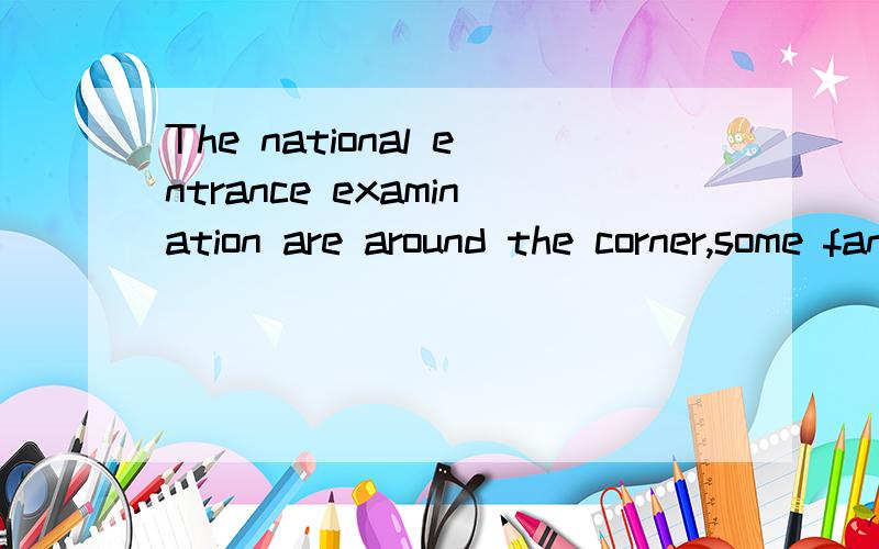 The national entrance examination are around the corner,some fans in my class are persuaded to ___football to focus on their studiesA quit to playB stop to playc quit playing D to be quitted playing