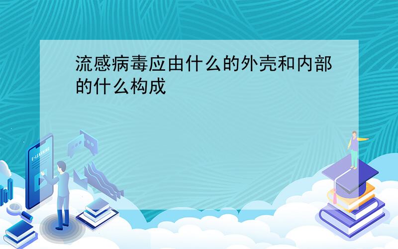 流感病毒应由什么的外壳和内部的什么构成