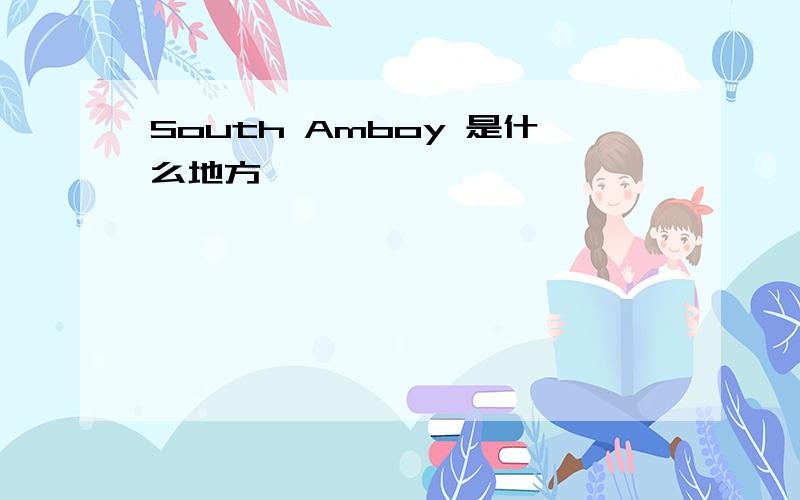 South Amboy 是什么地方