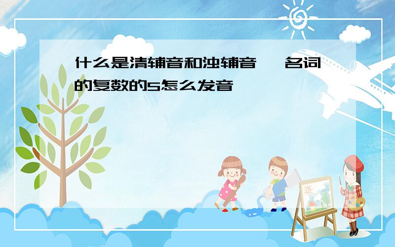 什么是清辅音和浊辅音 ,名词的复数的S怎么发音