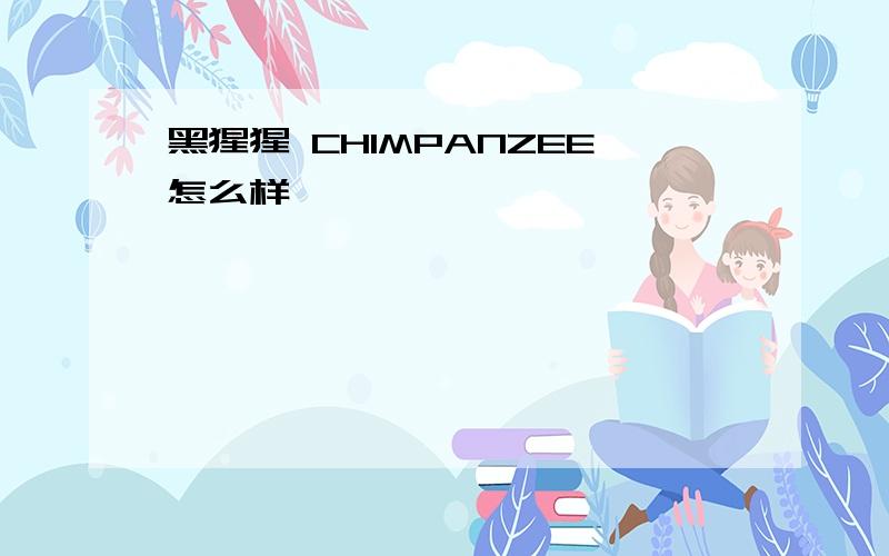 黑猩猩 CHIMPANZEE怎么样