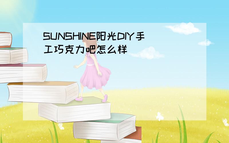 SUNSHINE阳光DIY手工巧克力吧怎么样