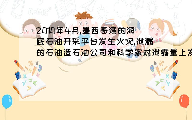 2010年4月,墨西哥湾的海底石油开采平台发生火灾,泄漏的石油造石油公司和科学家对泄露量上发生争论．小明认为应先测量石油密度才能估算他设计了如图所示的装置．在杯子内盛有适量石油