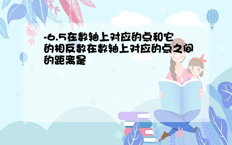 -6.5在数轴上对应的点和它的相反数在数轴上对应的点之间的距离是