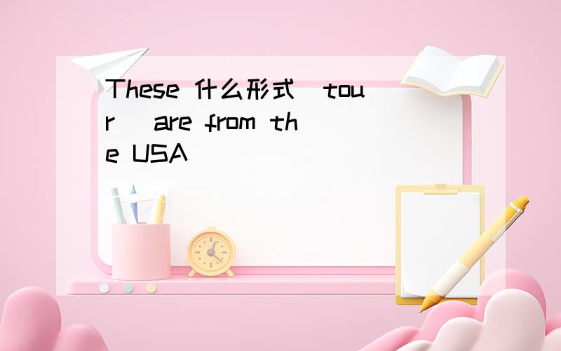 These 什么形式(tour) are from the USA