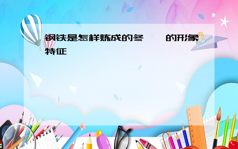 钢铁是怎样炼成的冬妮娅的形象特征