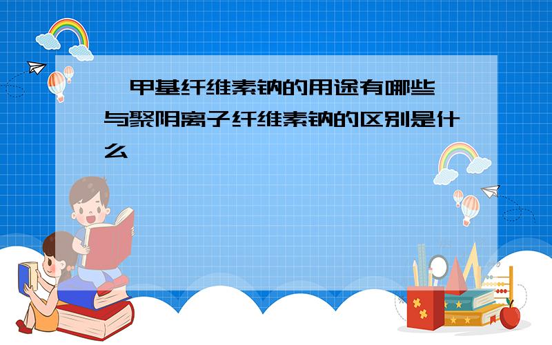 羧甲基纤维素钠的用途有哪些 与聚阴离子纤维素钠的区别是什么