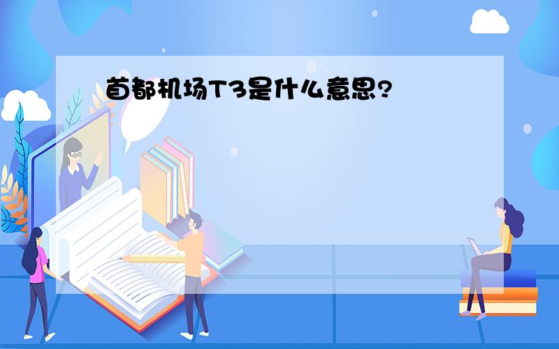 首都机场T3是什么意思?