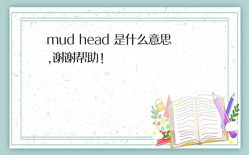 mud head 是什么意思,谢谢帮助!