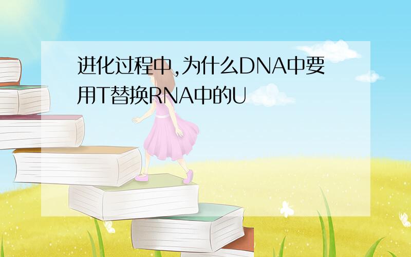 进化过程中,为什么DNA中要用T替换RNA中的U