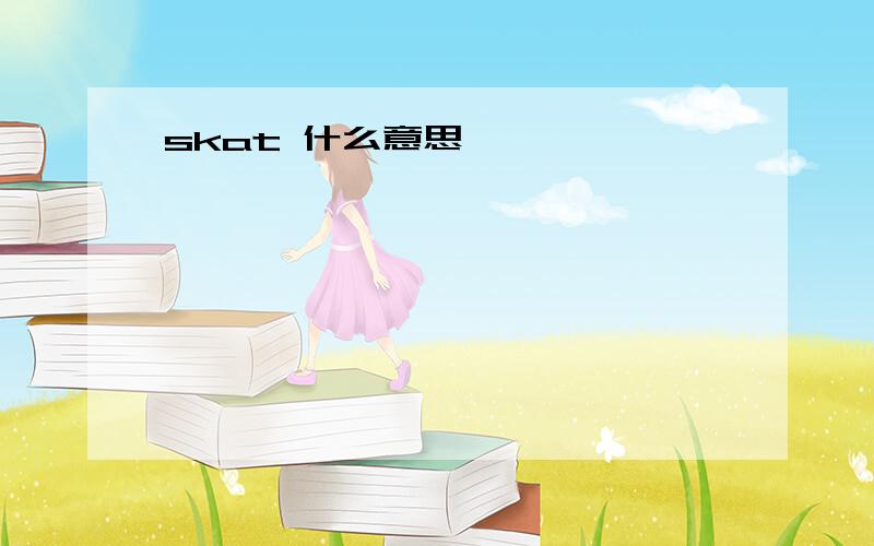 skat 什么意思