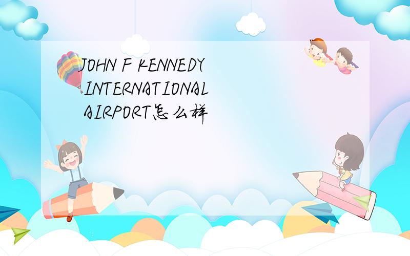 JOHN F KENNEDY INTERNATIONAL AIRPORT怎么样