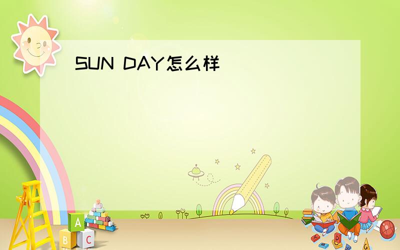 SUN DAY怎么样