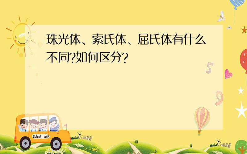 珠光体、索氏体、屈氏体有什么不同?如何区分?