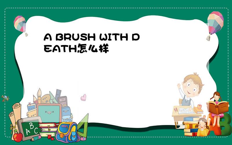 A BRUSH WITH DEATH怎么样