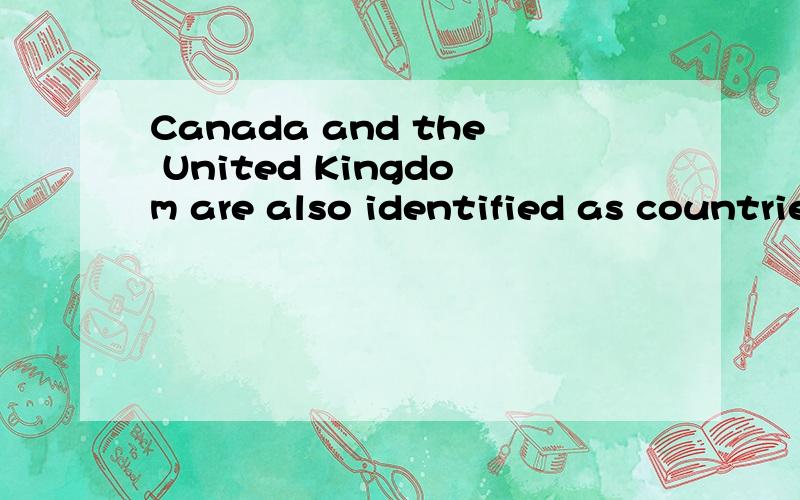 Canada and the United Kingdom are also identified as countries for which the dollar value of the USA’s imported resource requirements is relatively high.