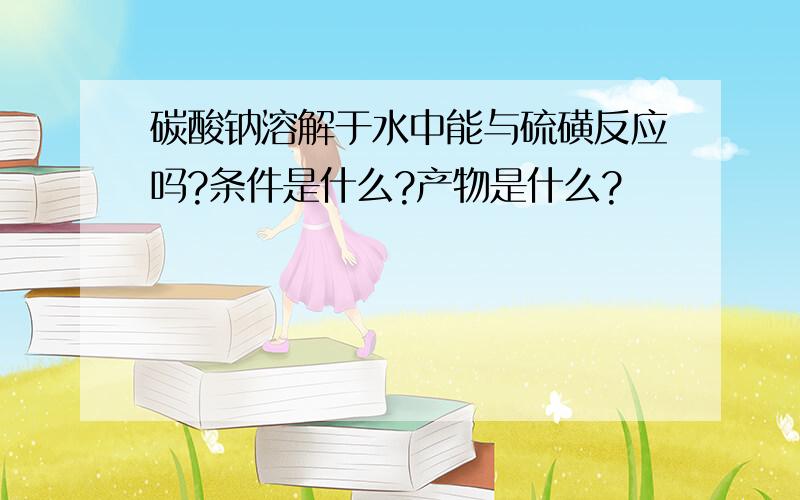 碳酸钠溶解于水中能与硫磺反应吗?条件是什么?产物是什么?