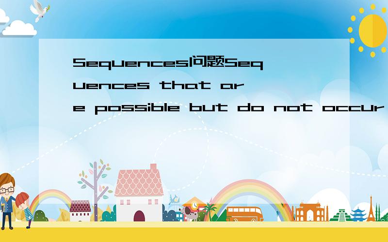 Sequences问题Sequences that are possible but do not occur yet are called a_________ gap, e.g. /blik/, /bilk/, /klib/, and /kilb/.