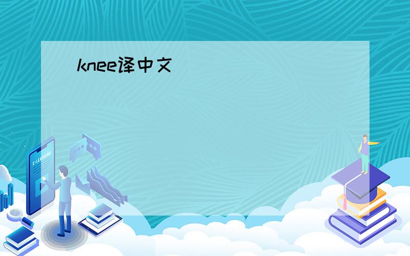 knee译中文