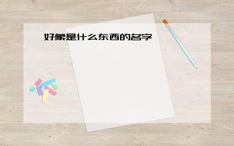 好象是什么东西的名字