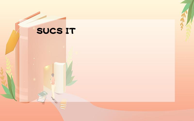 SUCS IT