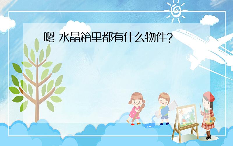 嗯 水晶箱里都有什么物件?