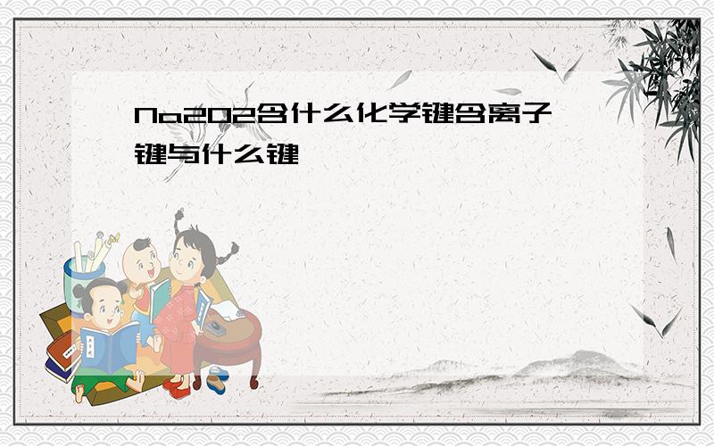 Na2O2含什么化学键含离子键与什么键