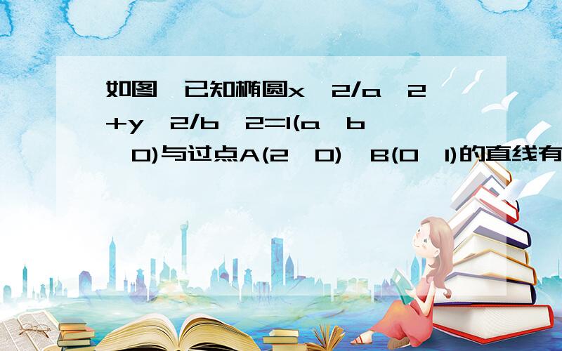 如图,已知椭圆x^2/a^2+y^2/b^2=1(a>b>0)与过点A(2,0)、B(0,1)的直线有且只有一个公共点T,且椭圆的长轴长是短轴长的两倍.求：设F1、F2分别为椭圆的左、右焦点,M为线段AF中点,求证：∠ATM＝∠AF1T