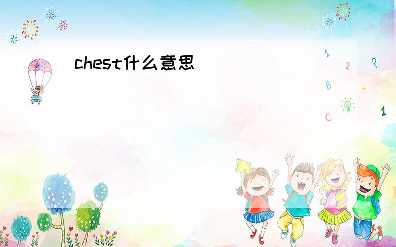 chest什么意思