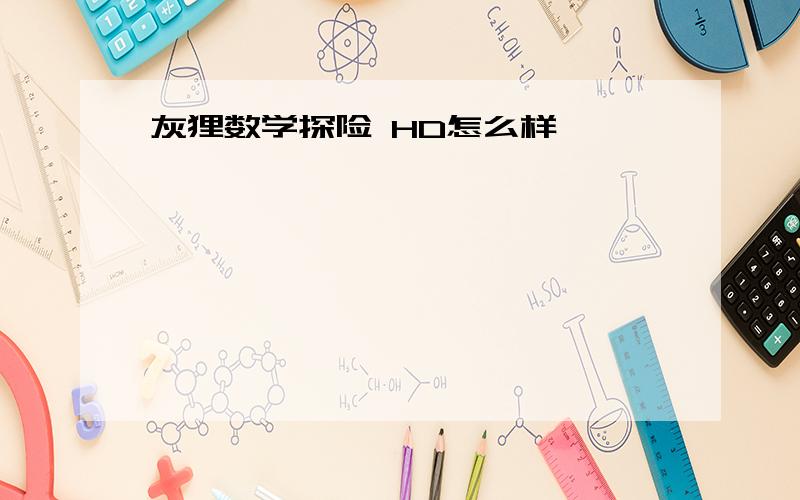 灰狸数学探险 HD怎么样