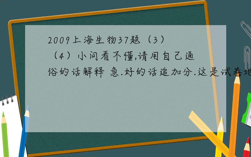 2009上海生物37题（3）（4）小问看不懂,请用自己通俗的话解释 急.好的话追加分.这是试卷地址酶识别序列的含义是什么 比如说这题CCGG识别，是在其左右各断开还是什么？为什么患者只能在