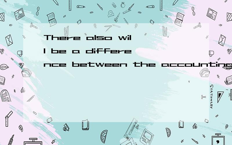 There also will be a difference between the accounting and tax treatments when the earning process iThere also will be a difference between the accounting and tax treatments when the earning process is not culminated if there is an indicated gain on