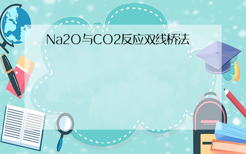 Na2O与CO2反应双线桥法