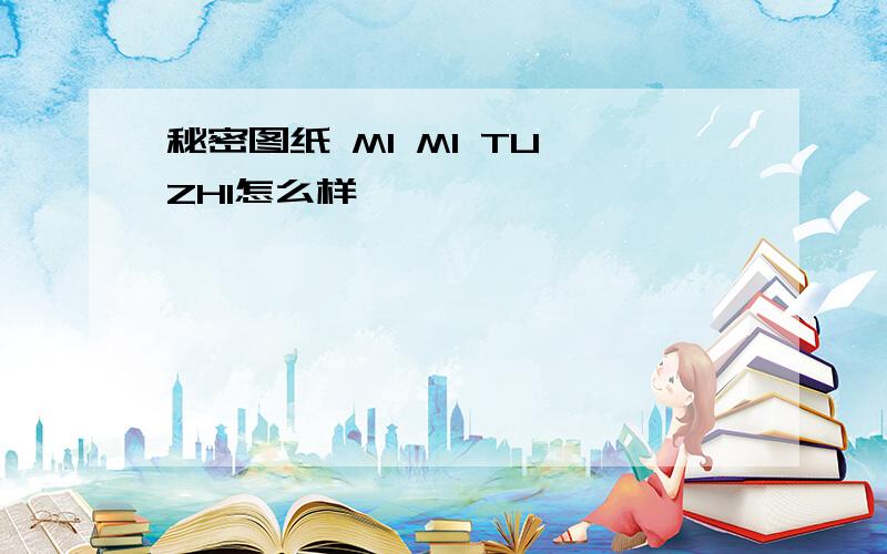 秘密图纸 MI MI TU ZHI怎么样