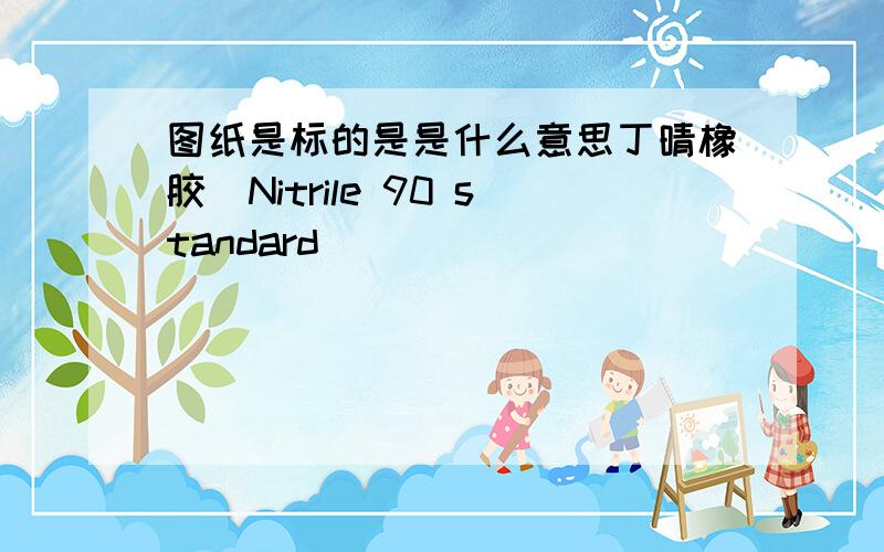 图纸是标的是是什么意思丁晴橡胶（Nitrile 90 standard）