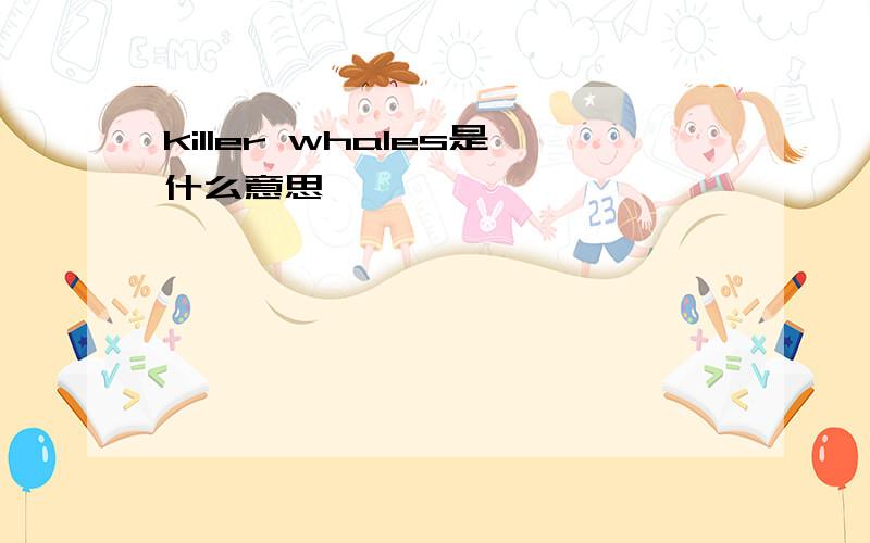 killer whales是什么意思