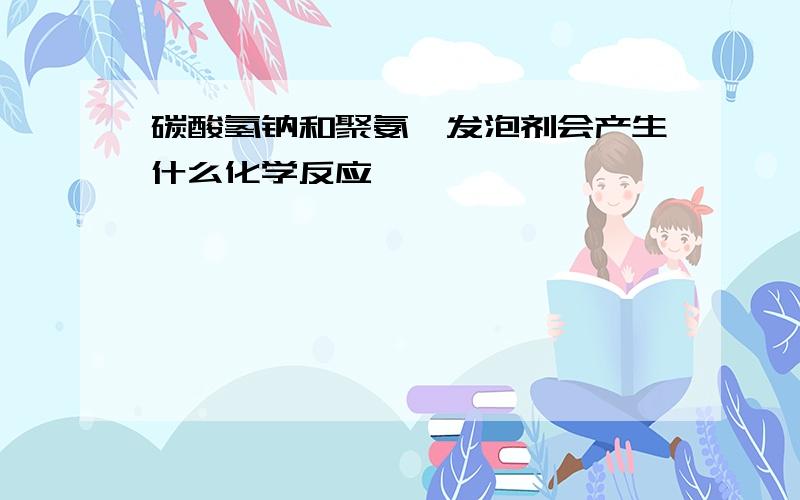 碳酸氢钠和聚氨酯发泡剂会产生什么化学反应