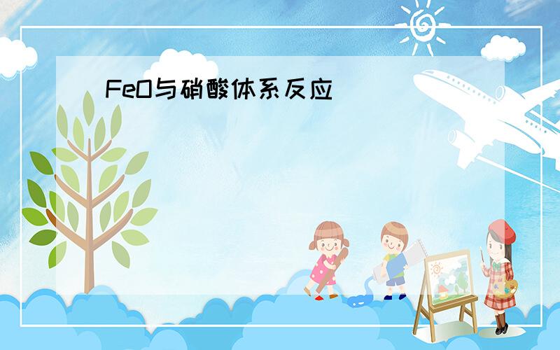 FeO与硝酸体系反应