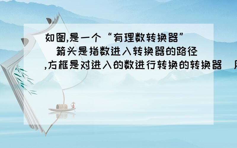 如图,是一个“有理数转换器”（箭头是指数进入转换器的路径,方框是对进入的数进行转换的转换器）用C语言IF语句解