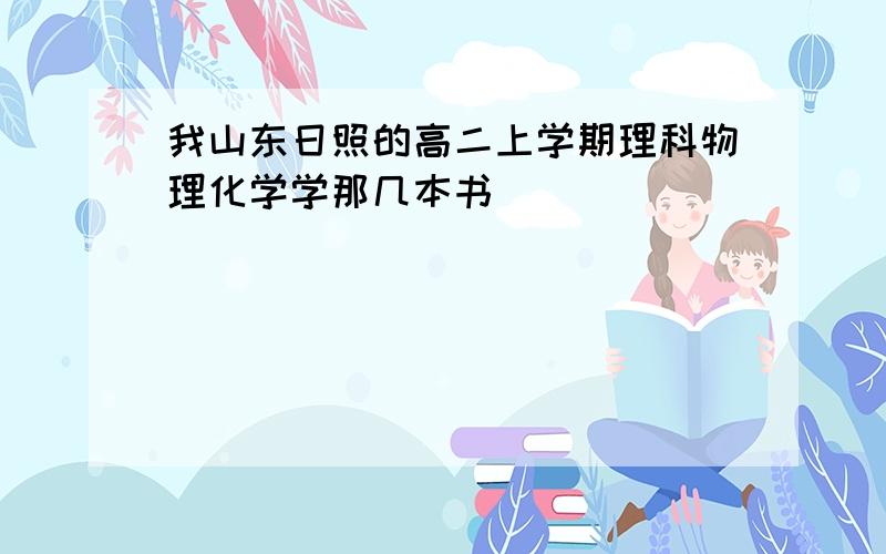 我山东日照的高二上学期理科物理化学学那几本书